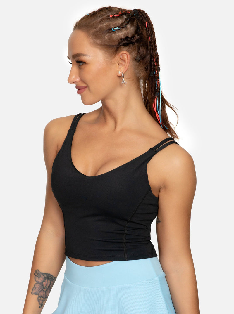 Sports Bra Crop Tank Tops 20106 – QUEENIEKE