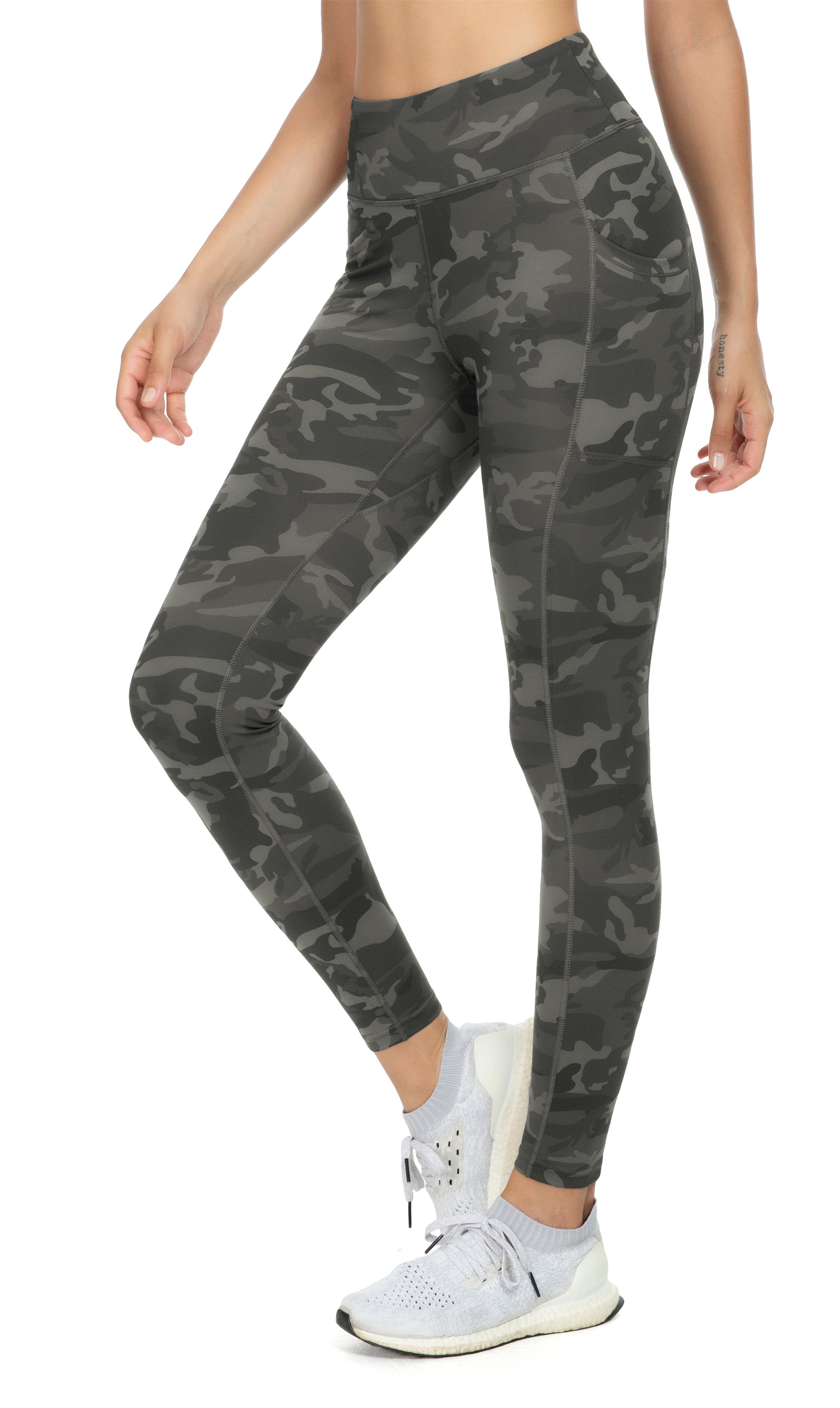 Inch Waist Elastic Tummy Control Legging