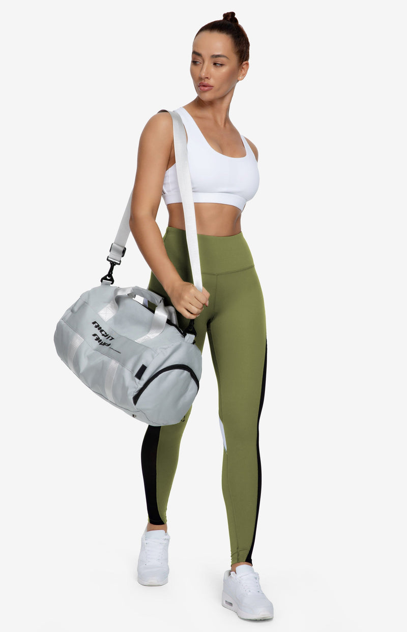 Color Blocking Mesh Workout Leggings