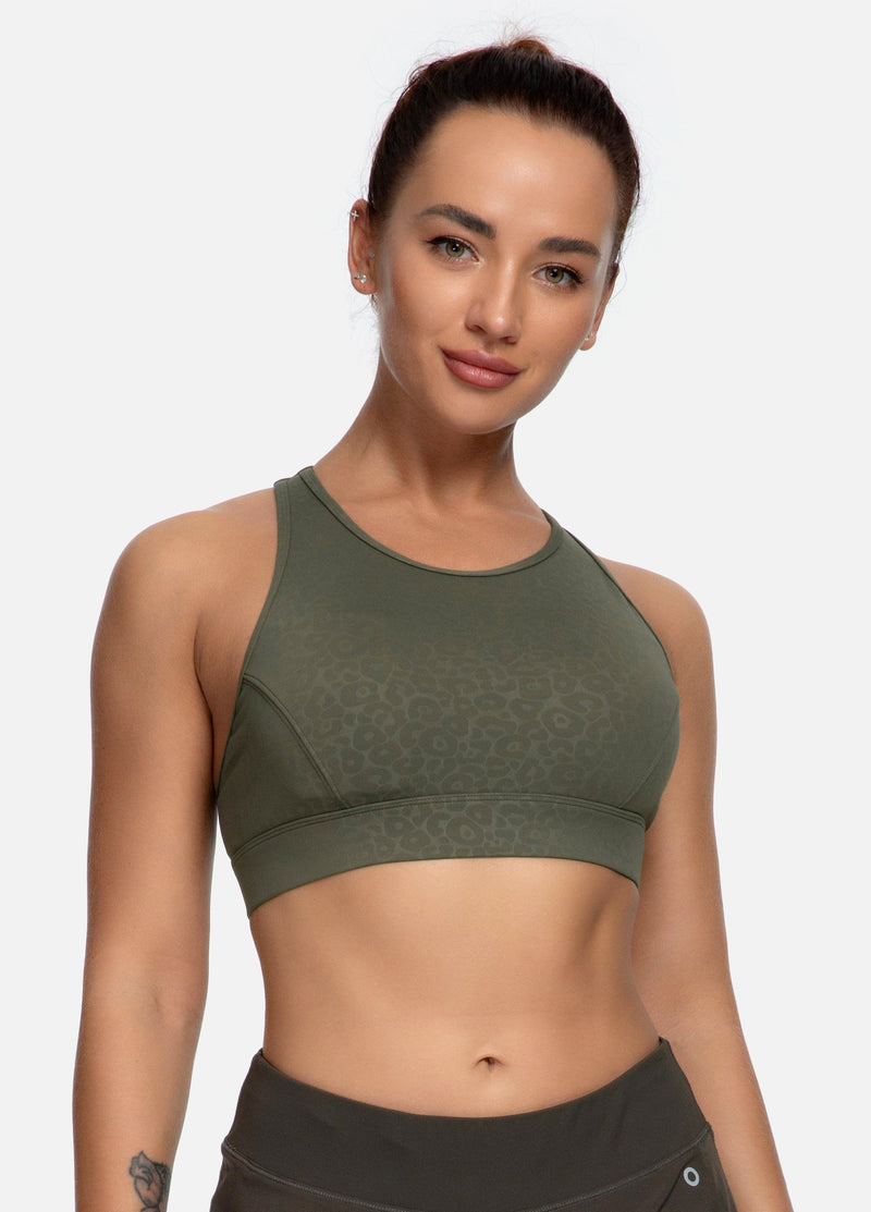 Support Phone Back Pockets Sport Bra 70927