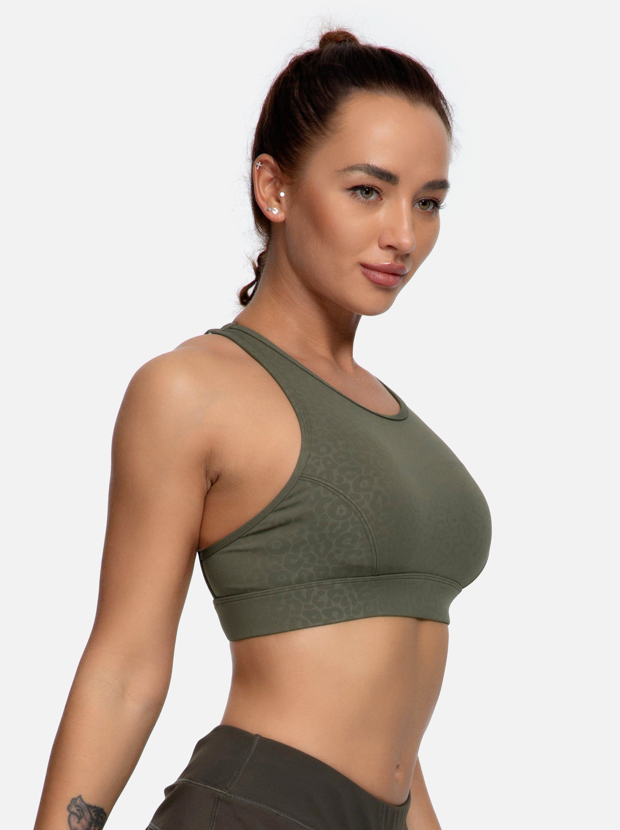 Support Phone Back Pockets Sport Bra 70927