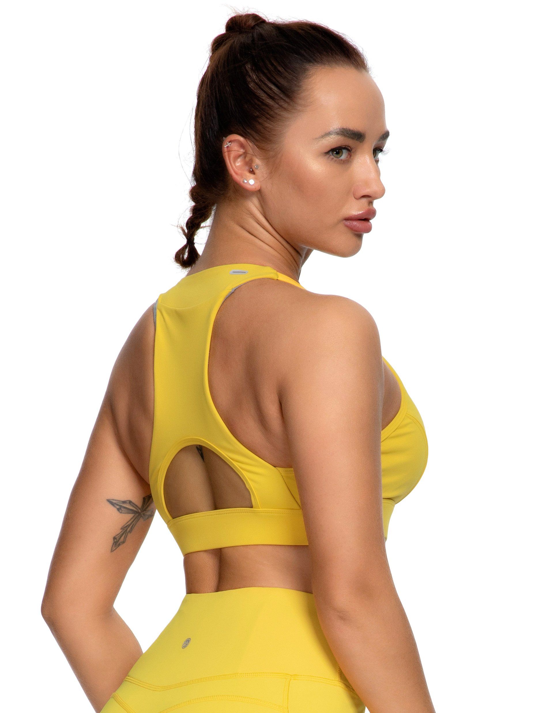 Support Phone Back Pockets Sport Bra 70927