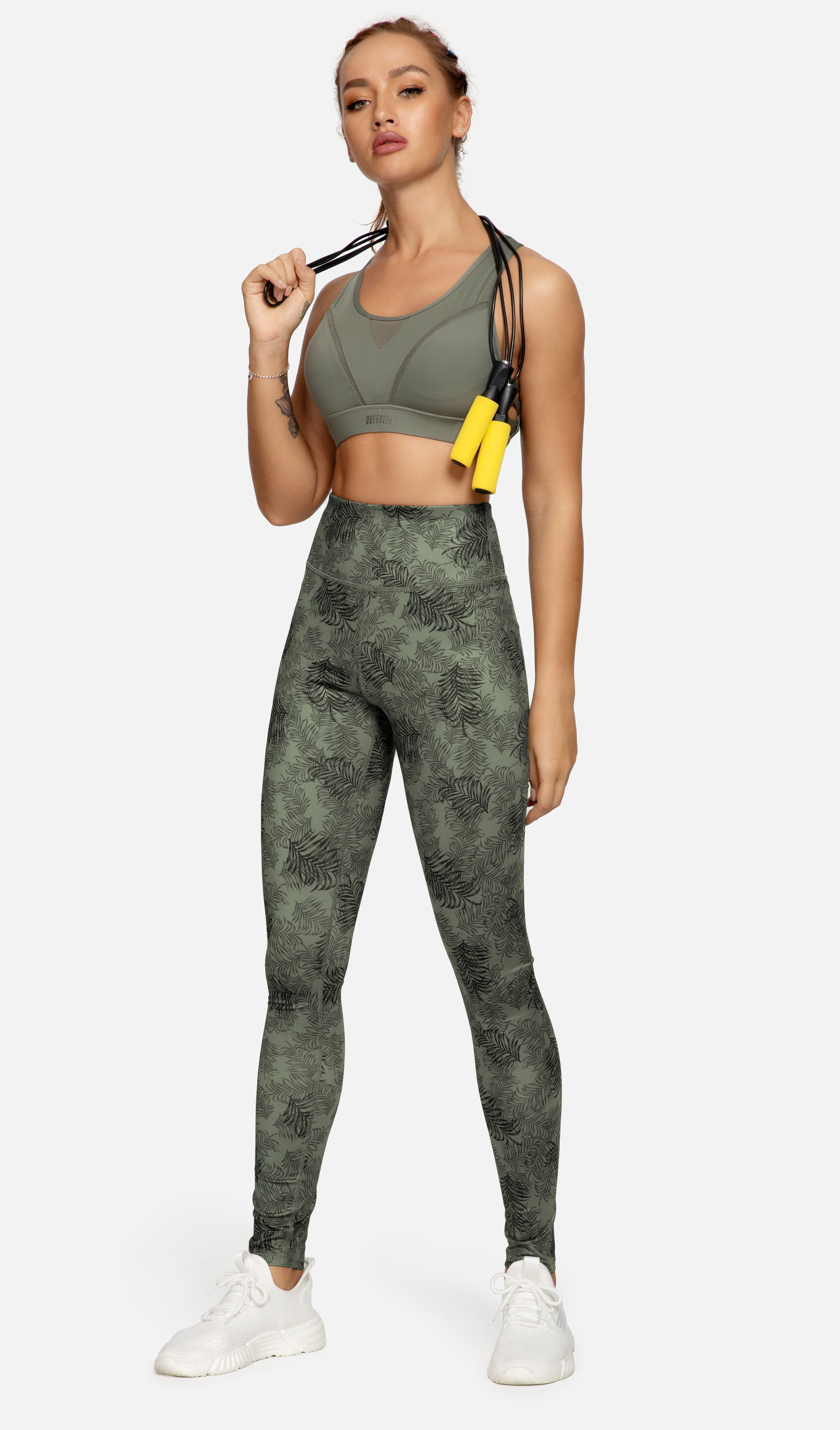 Tummy Control Workout Leggings 8207