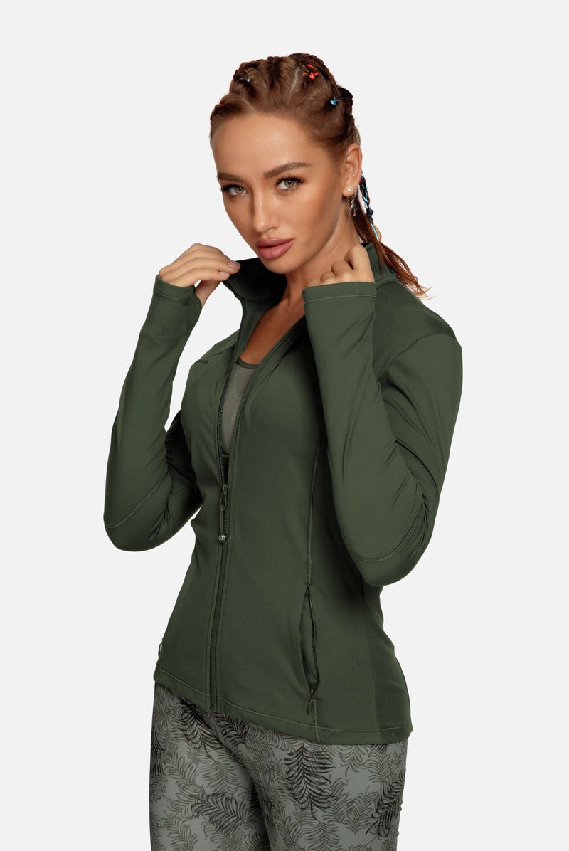 Turtleneck Slim Fit Running Top 80927