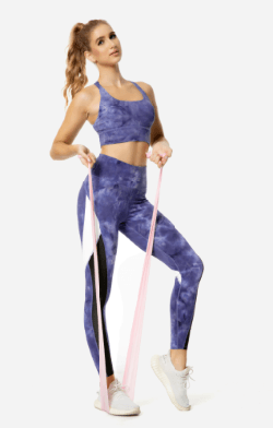 Color Blocking Mesh Workout Leggings