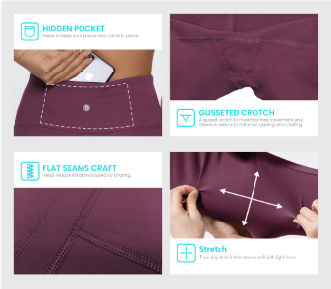 Tummy Control Non See-Through Leggings
