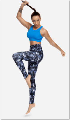 Tummy Control Workout Leggings 8207