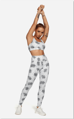 Tummy Control Workout Leggings 8207