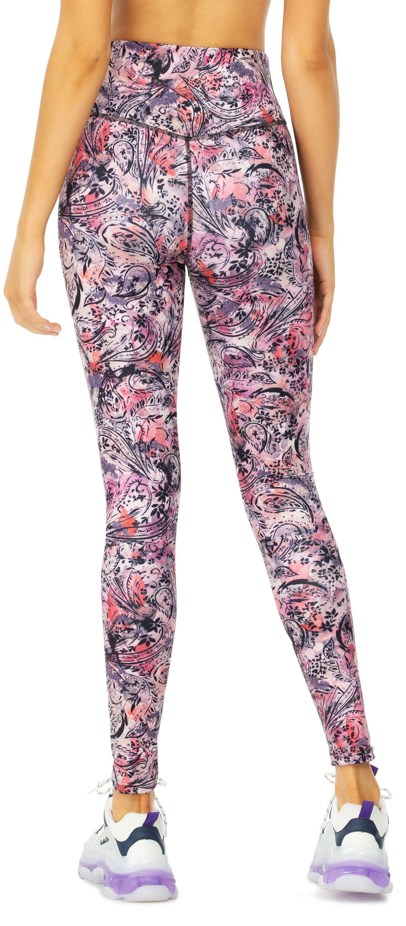 Tummy Control Peach Hip Leggings