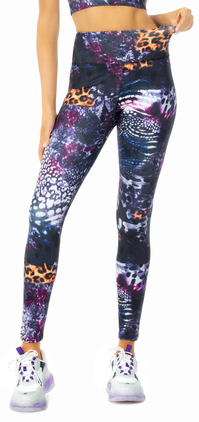 Tummy Control Peach Hip Leggings