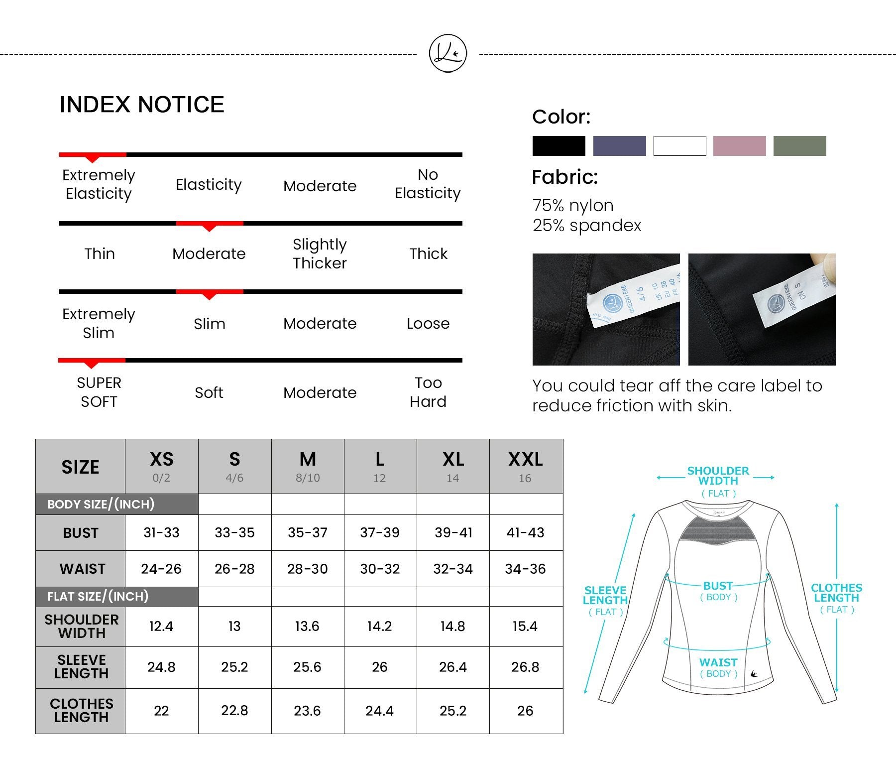 Long Sleeves T-Shirt Slim Fit