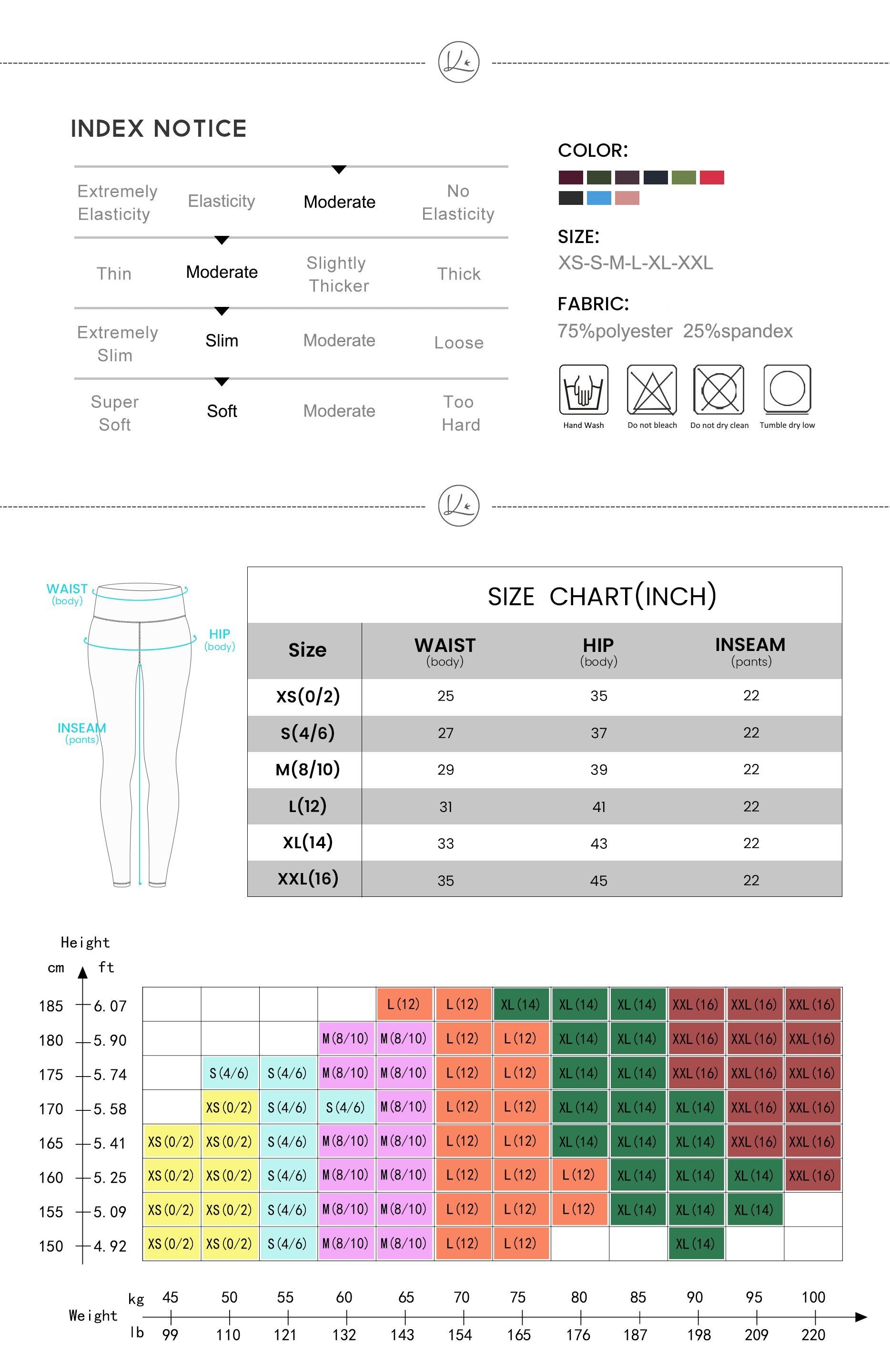 Capris Flex Height Waist Tights Legging