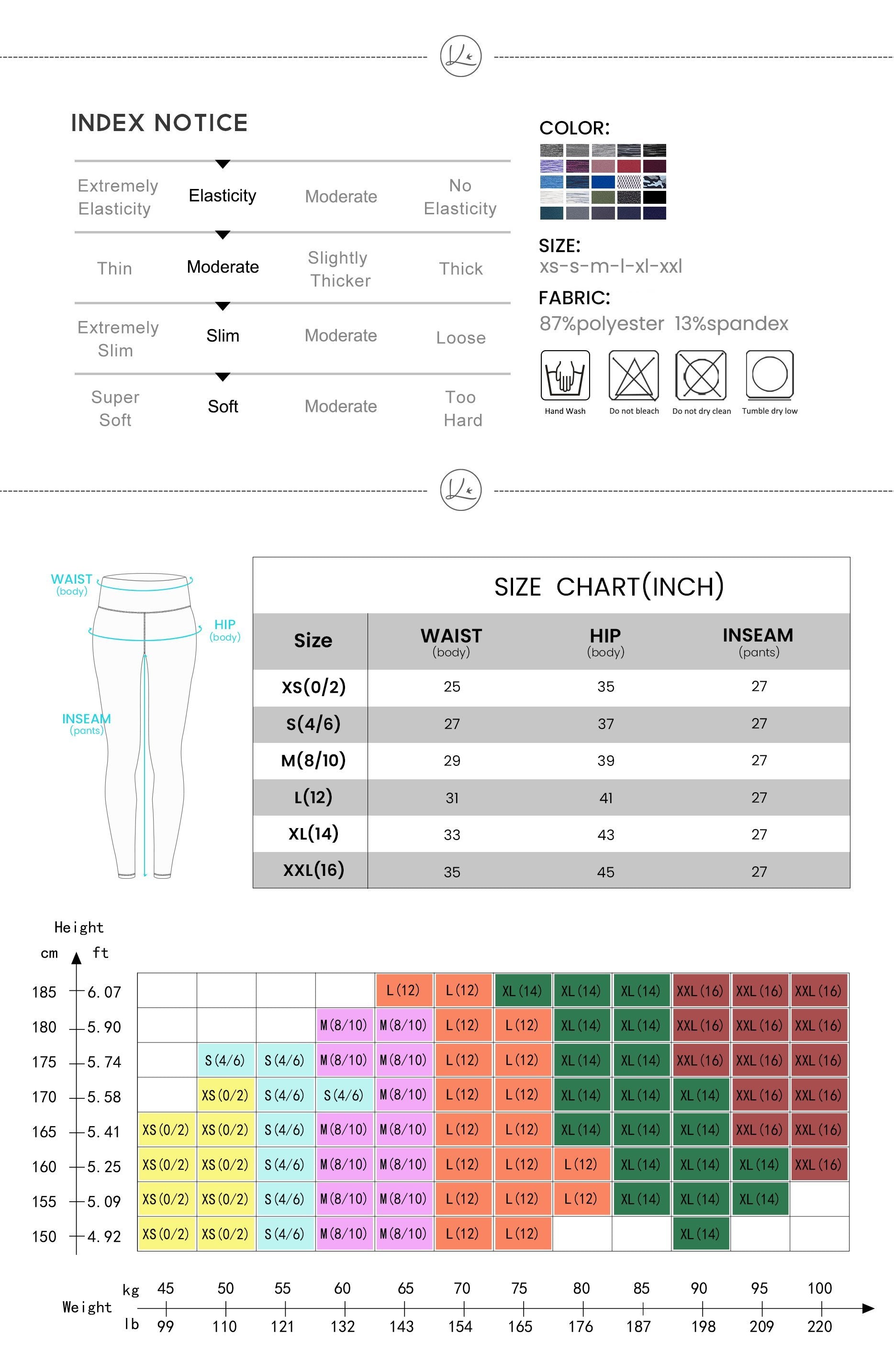 Hidden Pockets Tights Plus Size Leggings