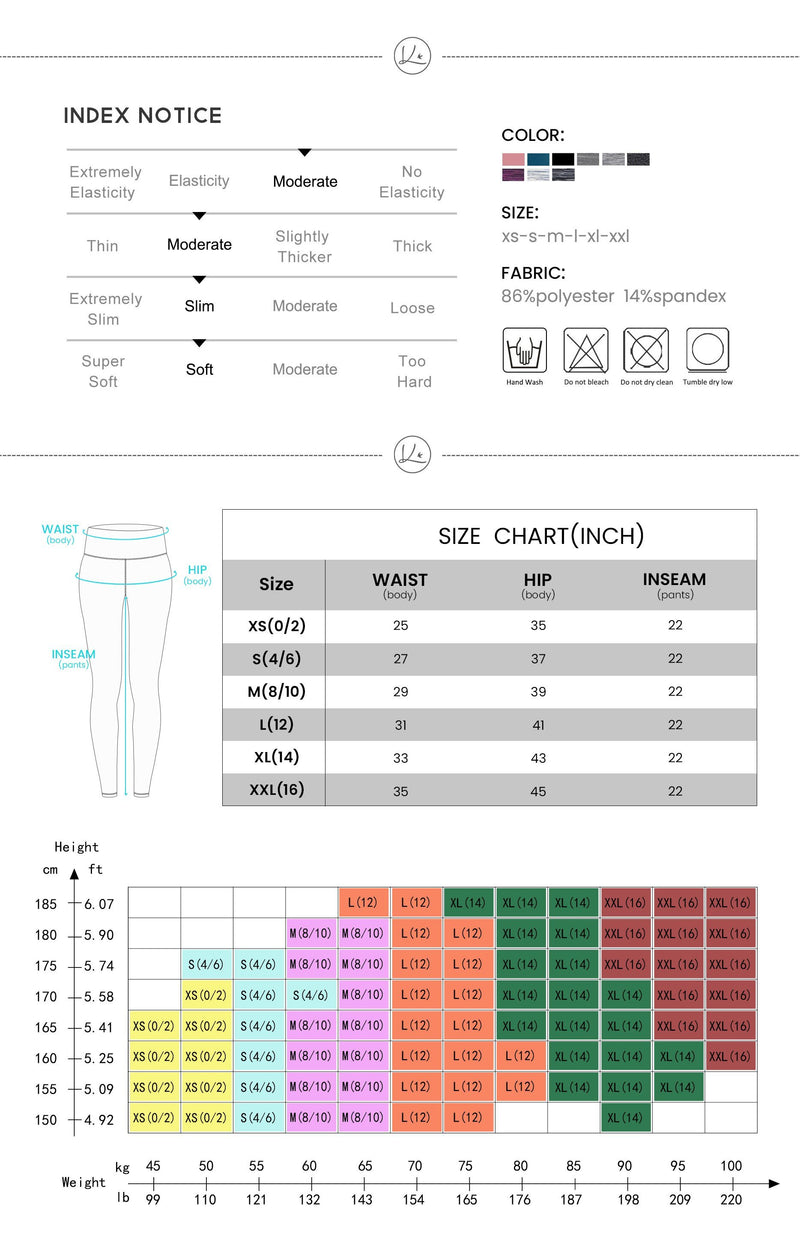 22"Running Tights Leggings